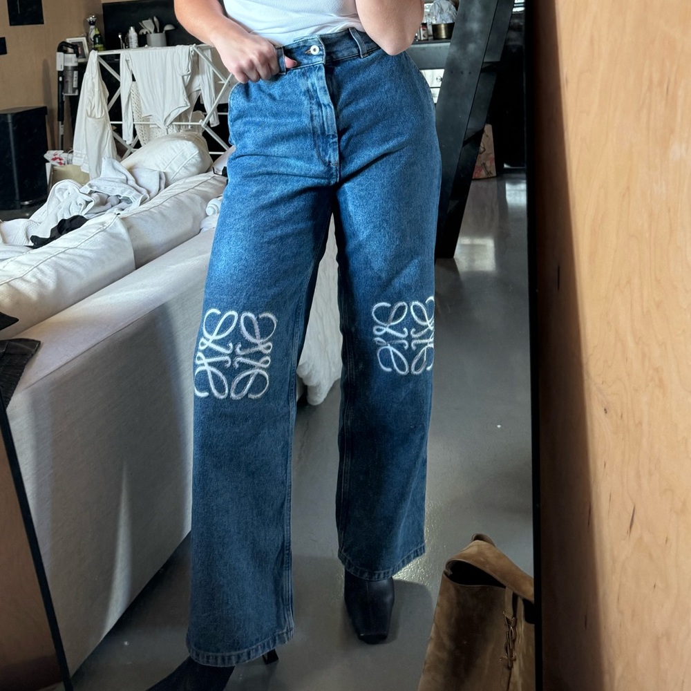 Loewe Anagram Jeans